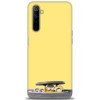 Realme 6 Kılıf HD Baskılı Kılıf - Lögar + Tam Ekran Koruyucu