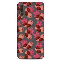 Frutix Kestane 02 Huawei P20 Pro Kılıf Desenli Silikon