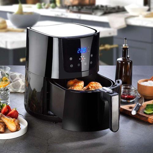 Schafer Fit Fry Dijital Airfryer Sıcak Hava Fritözü - Siyah