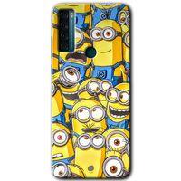 TCL 20 SE Kılıf HD Desen Baskılı Arka Kapak - Minion Ordusu