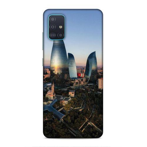 Samsung Galaxy A51 Uyumlu Kılıf Azarbaijan (32) Soft Silikon Kılıf Azerbaycan Kuleleri
