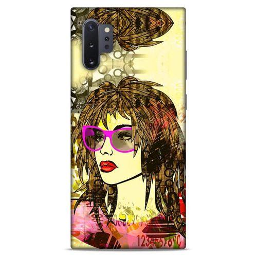 Lopard Samsung Galaxy Note 10 Plus Uyumlu Kılıf Sürreal Yüzler ♀ (18) Telefon Kılıfları Desenli