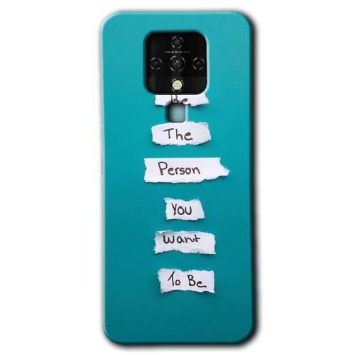 Potkal Hediye Fabrikası Tecno Camon 16 Kılıf HD Desen Baskılı Arka Kapak - Want You