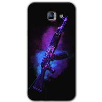 Galaxy A8 2016 Kılıf HD Desen Baskılı Arka Kapak - AK + Kırılmaz Cam