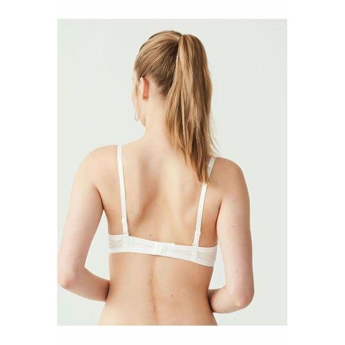 - Kadın Ekru Çift Destekli Sütyen