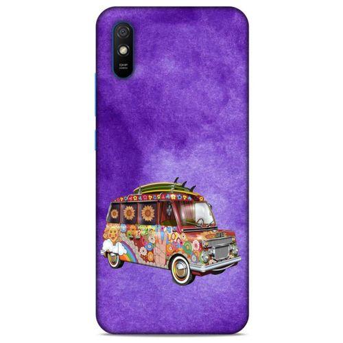 Retro (39) Desen Liquid Crystal Kılıf Renkli Xiaomi Redmi 9A Kılıf