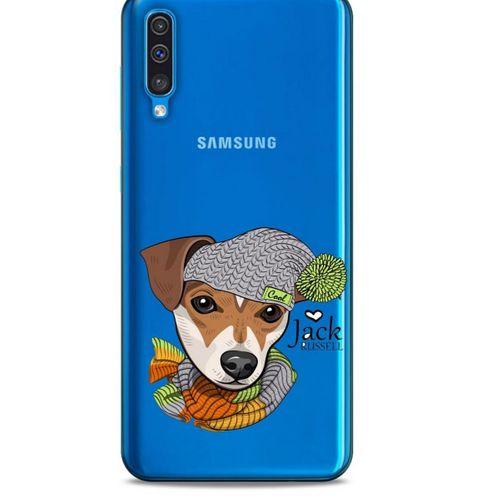 Zoologix (86) Samsung Galaxy A21s Şeffaf Kılıf Silikon Desenli