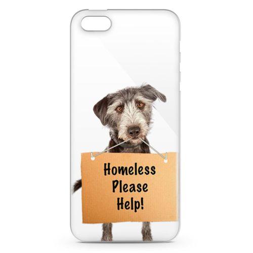 Apple iPhone 5s Kılıf Sokak Köpeği Arka Kapak Koruma Desenli Full Koruyucu