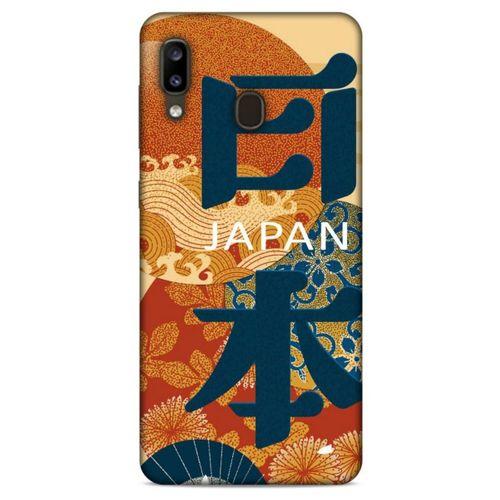 Samsung Galaxy A20 Kılıf Japonya (34) Slim Armor Kılıf Japon Alfabe