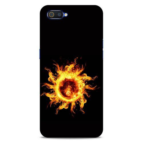 Lopard Oppo Realme C2 Uyumlu Kılıf FireX (46) Core Armor Kılıf Ateş Delik