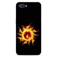 Lopard Oppo Realme C2 Uyumlu Kılıf FireX (46) Core Armor Kılıf Ateş Delik