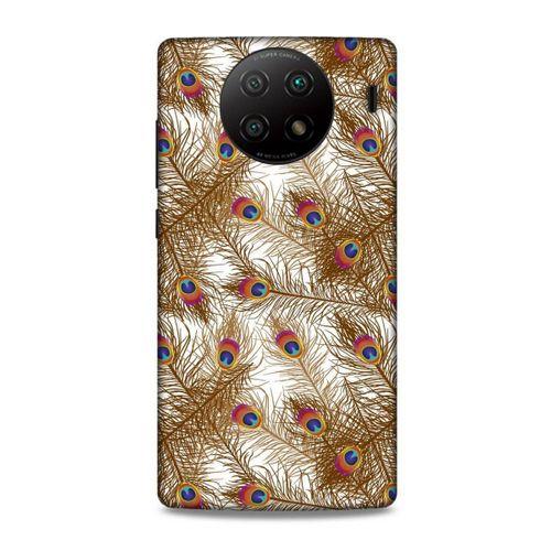 Lopard Xiaomi Redmi Note 9 5g Uyumlu Kılıf Tüyler (25) Antişok Kapak