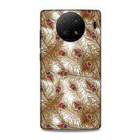 Lopard Xiaomi Redmi Note 9 5g Uyumlu Kılıf Tüyler (25) Antişok Kapak