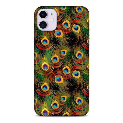 Apple Iphone 11 Kılıf Desenli Özel Seri Tüyler (12) Koruyucu Silikon