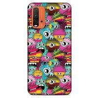 Lopard Xiaomi Redmi Note 9 4g Uyumlu Kılıf Graffitix (35) Fit Design Kılıf