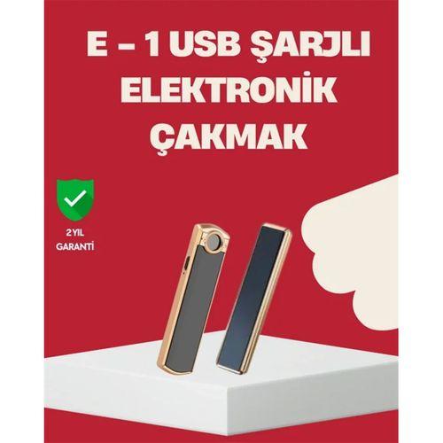 Rüzgar Geçirmez Elektronik Çakmak – Modern Tasarım, Metal Gövde