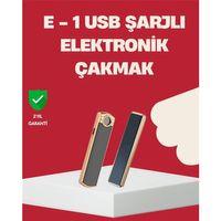 Rüzgar Geçirmez Elektronik Çakmak – Modern Tasarım, Metal Gövde