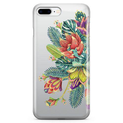 Apple iPhone 8 Plus Kılıf Deve Tabanı Arka Kapak Koruma Desenli Full Koruyucu