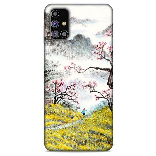 Cityx (42) Samsung Galaxy M31s Kılıf Silikon Kapak Desenli