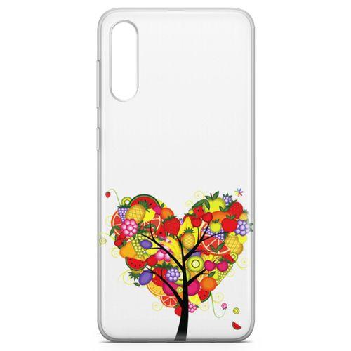 Samsung Galaxy A30s Kılıf Kalp  Meyve Ağacı Arka Kapak Koruma Desenli Full Koruyucu