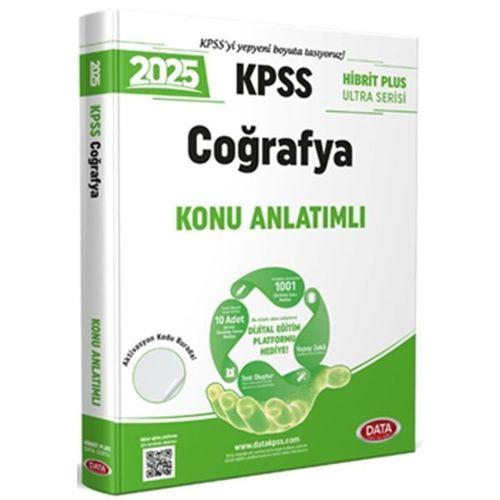 2025 KPSS Coğrafya Hibrit Plus Ultra Serisi Konu Anlatımlı Data Yayınları