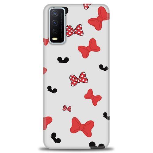 Vivo Y20 Kılıf HD Baskılı Kılıf - Fiyonklar + Tam Ekran Koruyucu