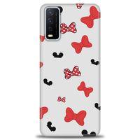 Vivo Y20 Kılıf HD Baskılı Kılıf - Fiyonklar + Tam Ekran Koruyucu