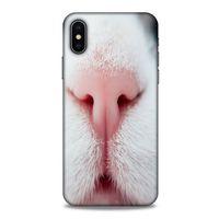 Lopard Apple iPhone XS Uyumlu Kılıf Kediler (20) Koruyucu Kılıf Şirin Burun