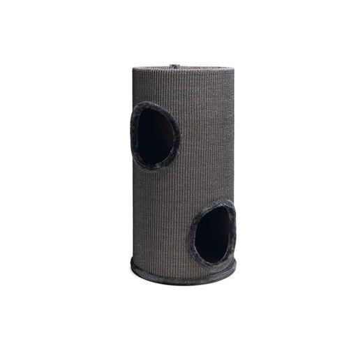 Beeztees Kedi Tırmalama ve Oyun Evi, Gri, 37x70cm