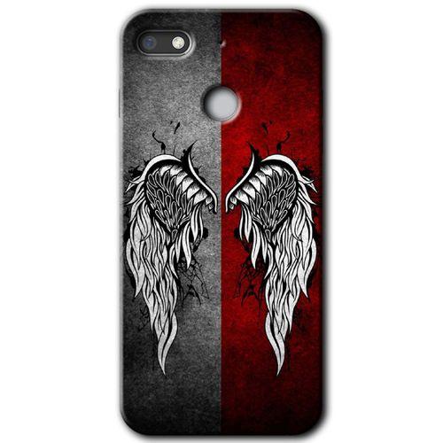 General Mobile GM 8 Go HD Baskılı Kılıf + 9D Tam Ekran Koruyucu - Lucifer