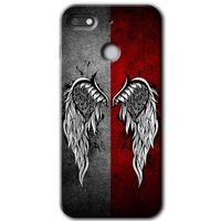 General Mobile GM 8 Go HD Baskılı Kılıf + 9D Tam Ekran Koruyucu - Lucifer