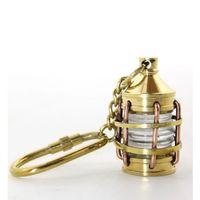 Pirinç Gaz Lambası Tasarımlı Anahtarlık