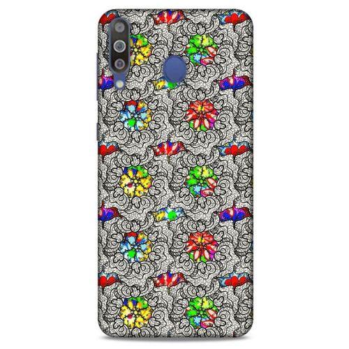 Graffitix (16) Desenli Silikon Kapak Samsung Galaxy M30 Kılıf