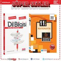 Evrensel 11.Sınıf Matematik ve AKM Dil Bilgisi Soru Bankası Seti 2 Kitap