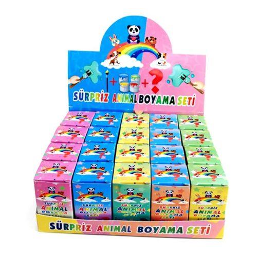 Sürpriz Animal Boyama Seti Kutuda - 1 adet