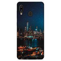 Lopard Samsung Galaxy A20 Uyumlu Kılıf Gece'S (6) Silikon Kılıf Şehir