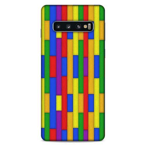 Lopard Samsung Galaxy S10 Uyumlu Kılıf Wood'X (23) Ultra Koruma Kılıfı Baskılı