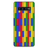 Lopard Samsung Galaxy S10 Uyumlu Kılıf Wood'X (23) Ultra Koruma Kılıfı Baskılı