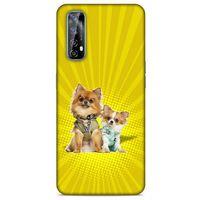 Huawei P Smart 2021 Kılıf Köpek Kıyafetleri (22) Tam Koruma Kılıfı Chihuahuas Tulum