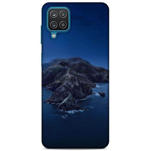 Lopard Samsung Galaxy A12 Uyumlu Kılıf Gece'S (37) Silicone Cover Ada