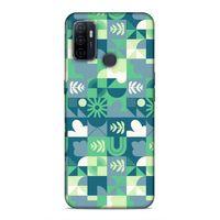 Huawei P40 Uyumlu Kılıf Insomnia (39) Liquid Crystal Kılıf Yaprak