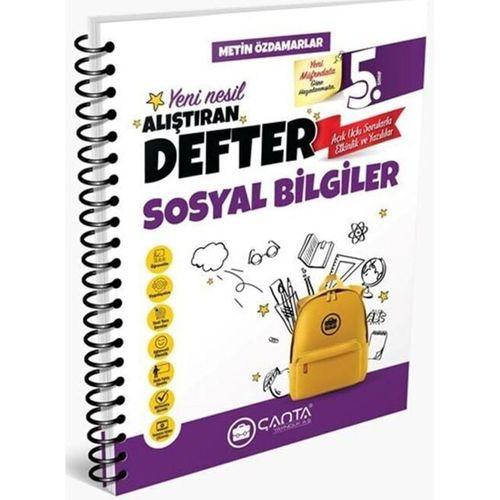 5. Sınıf Sosyal Bilgiler Okula Yardımcı Öğreten Defter Çanta Yayınları