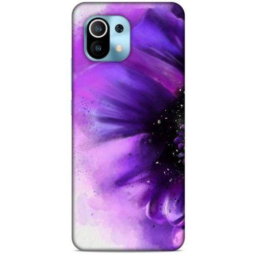 Xiaomi Redmi K30 Pro Uyumlu Kılıf Mor Delisi (31) TPU Kılıf Çiçek