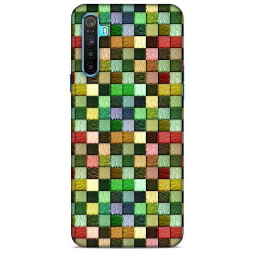 Oppo Realme 6i Kılıf Patchwork (50) Shockproof Kılıf Karışık Renkli