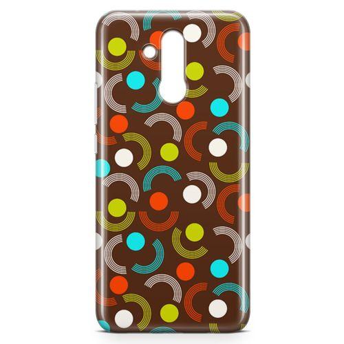 Huawei Mate 20 Lite Kılıf Postmodern Zarafet Arka Kapak Koruma Desenli Full Koruyucu