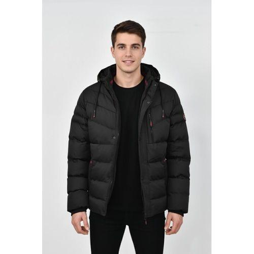 Erkek Kapüşonlu İç Kürklü Spor Mont 99526 BGL-ST04171