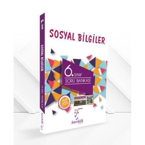 6.Sınıf Sosyal Bilgiler Soru Bankası Karekök Yayınları