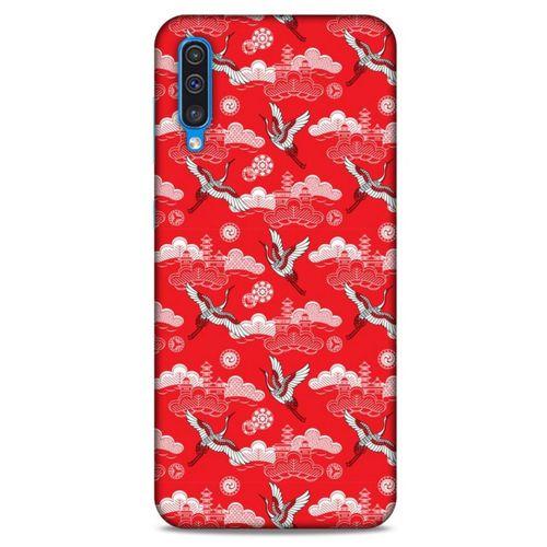 Samsung Galaxy A50 Kılıf Japonya (8) Baskılı Kılıf Japonya Kuşları