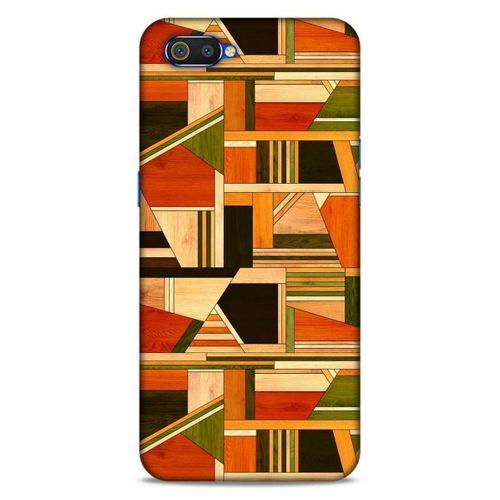 Lopard Oppo Realme C2 Uyumlu Kılıf Wood'X (45) Liquid Air Kılıf Baskılı