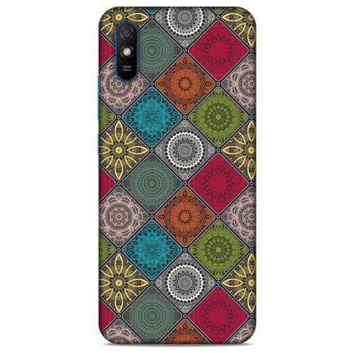 Ethnic Culture (40) Xiaomi Redmi 9A Kılıf Silikon Kapak Desenli